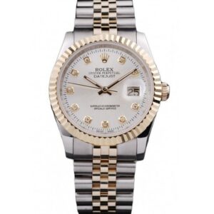 Superclone Rolex Datejust 36mm White Dial SRL10 - United Luxury