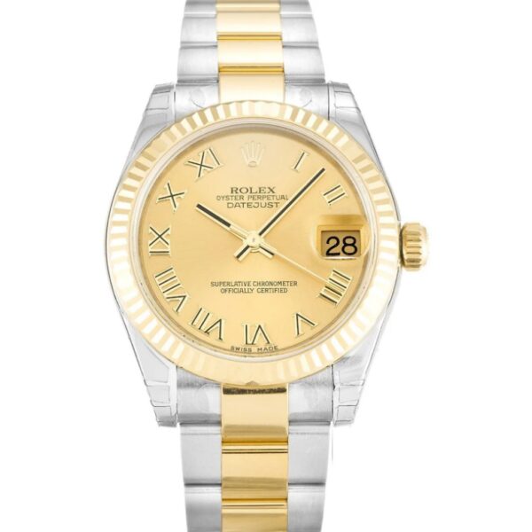 Replica Rolex Lady-Datejust 31mm Champagne Dial 178273-2 - United Luxury