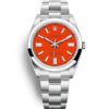 Replica Rolex Oyster Perpetual 41mm Coral Red Dial 124300 - United Luxury