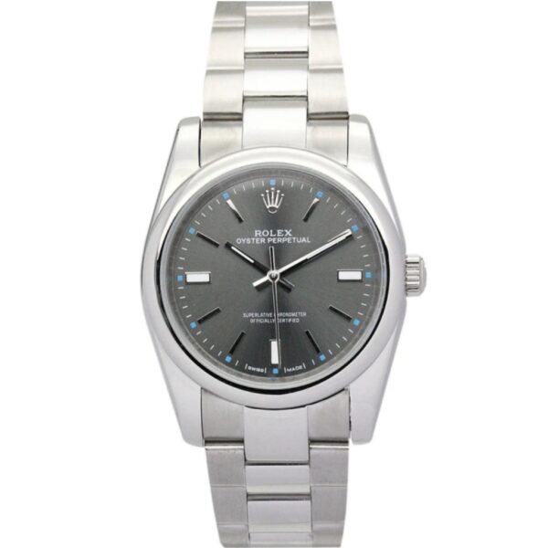 Replica Rolex Oyster Perpetual Lady 31mm Black Dial 177200-2 - United Luxury