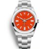 Replica Rolex Oyster Perpetual Lady 36mm Coral Red Dial 126000 - United Luxury
