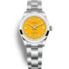 Replica Rolex Oyster Perpetual Lady 31mm Yellow Dial 277200 - United Luxury