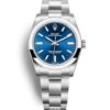 Replica Rolex Oyster Perpetual Lady 31mm Blue Dial 124200 - United Luxury