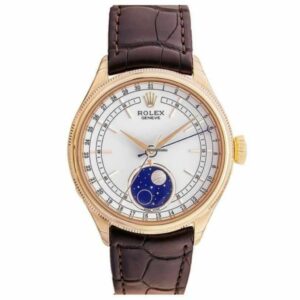 Rolex Cellini Moonphase White Dial New 50535-0002 Replica - United Luxury