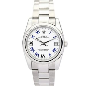Replica Rolex Oyster Perpetual Lady 31mm White Dial 177200 - United Luxury