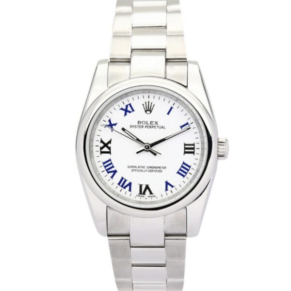 Replica Rolex Oyster Perpetual Lady 31mm White Dial 177200 - United Luxury