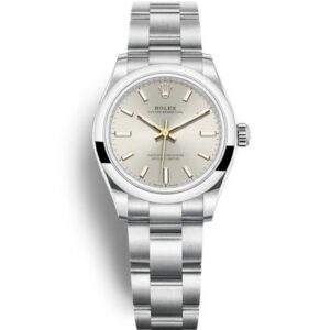 Replica Rolex Oyster Perpetual Lady 31mm Silver Dial 277200 - United Luxury