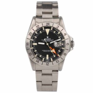 Rolex Explorer II 1655 (Antique) Black Dial WARO025 Oyster Replica - United Luxury