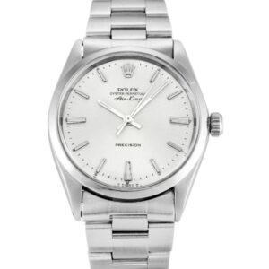 Replica Rolex Air-King 34mm Silver Dial 5500 - United Luxury