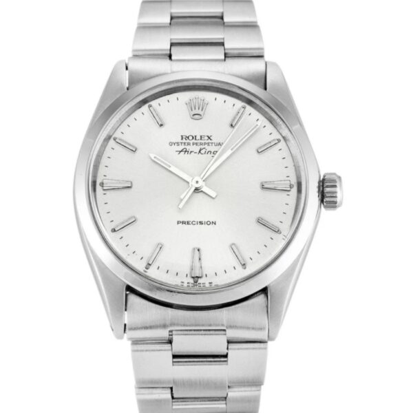 Replica Rolex Air-King 34mm Silver Dial 5500 - United Luxury