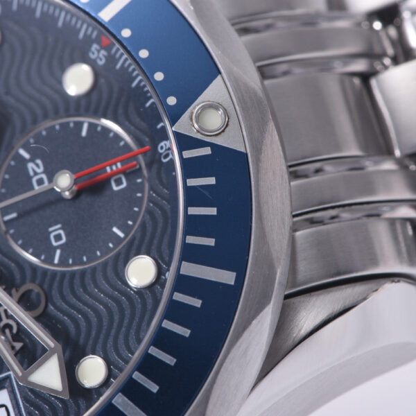 Diver 300M Seamaster Steel Chronograph Watch - United Luxury